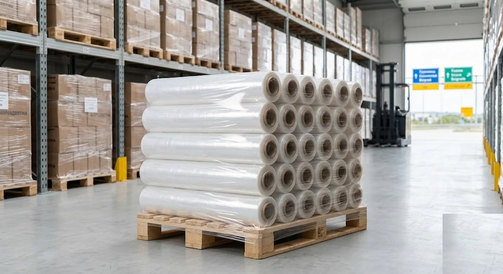 LLDPE Stretch Film Exporter Serbia — Greenstrix Industrial Packaging
